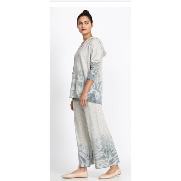 Calme Johnny Was MIHU Wide Leg Bohemian Drawstring Sweatpants Pants XS - Picture 6 of 15